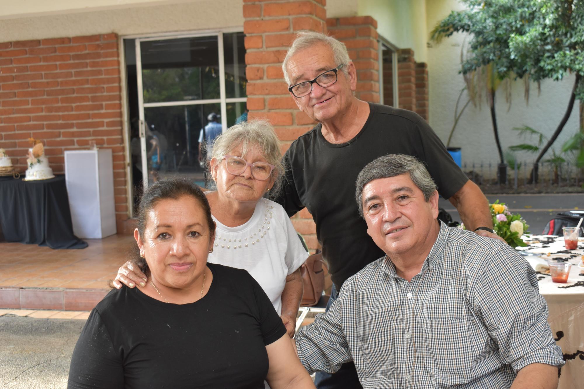 $!Con María Guadalupe Montúfar Cruz y Luis Alfonso Meneses Rodríguez.