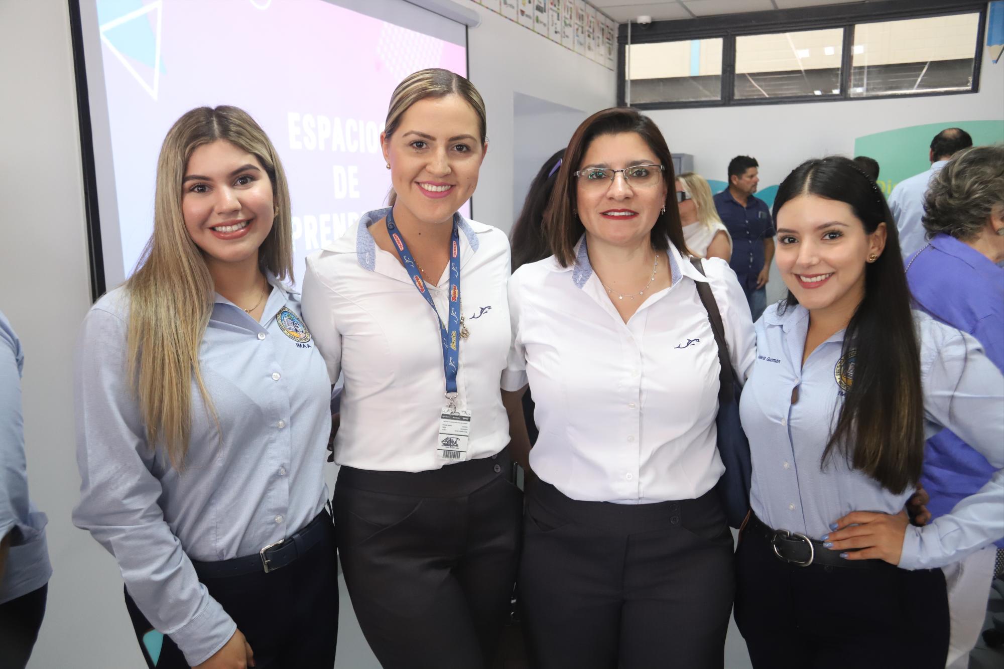 $!Marja Cásares,Irma Arechiga, Adriana Rendón y Valeria Guzmán.