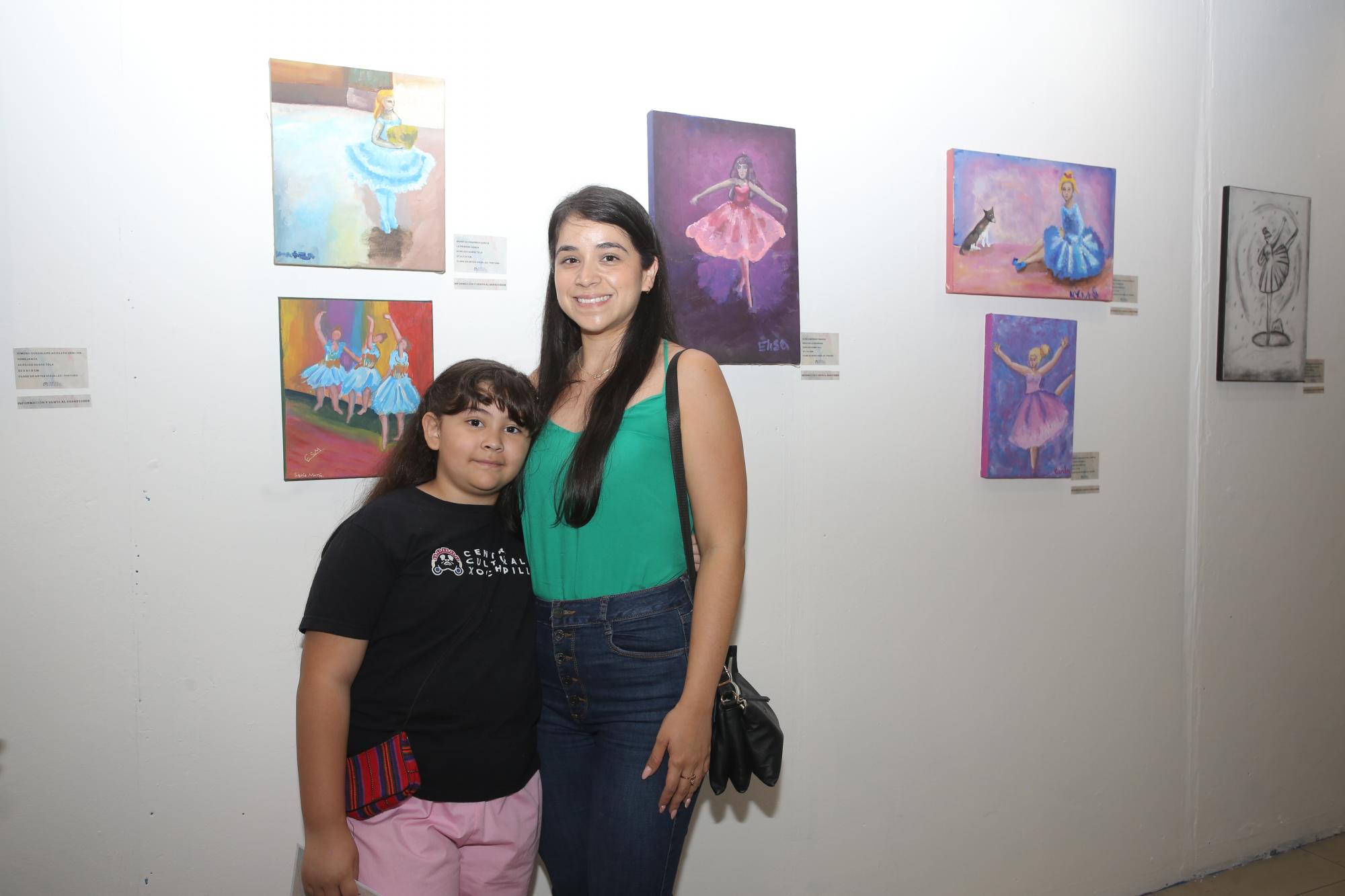 $!Arantza Zanabria y su mamá Brianda García.