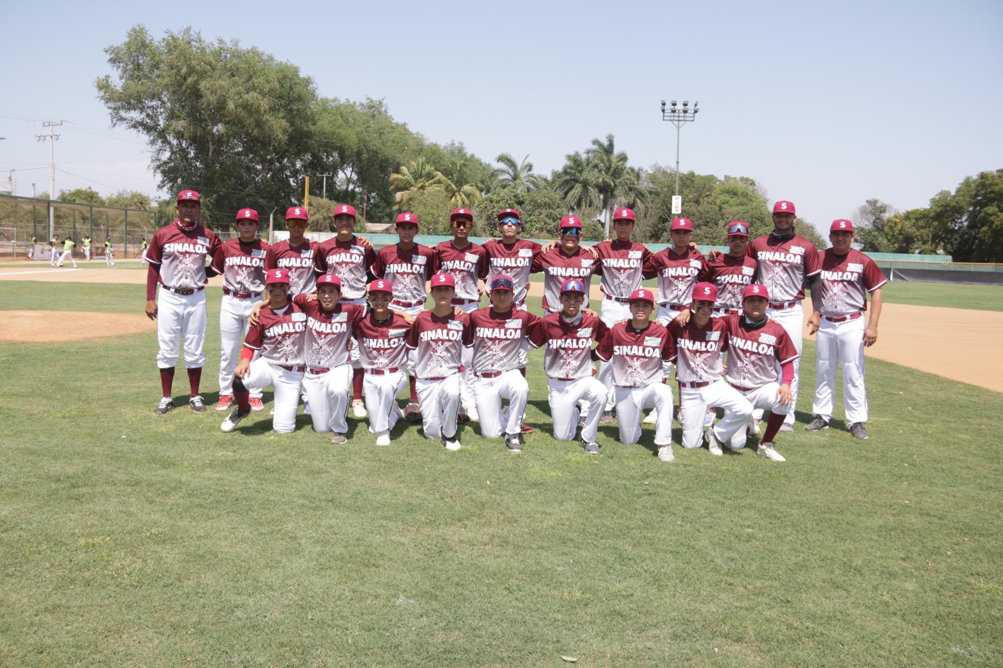 $!Sinaloa se apunta par de triunfos en la Junior del beisbol de los Juegos Nacionales Conade