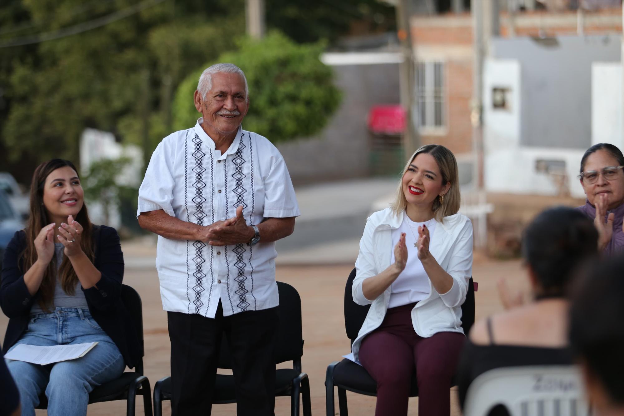 $!Inaugura obras de pavimentación y rehabilitación hidrosanitaria en la Mazatlán I y Doña Chonita