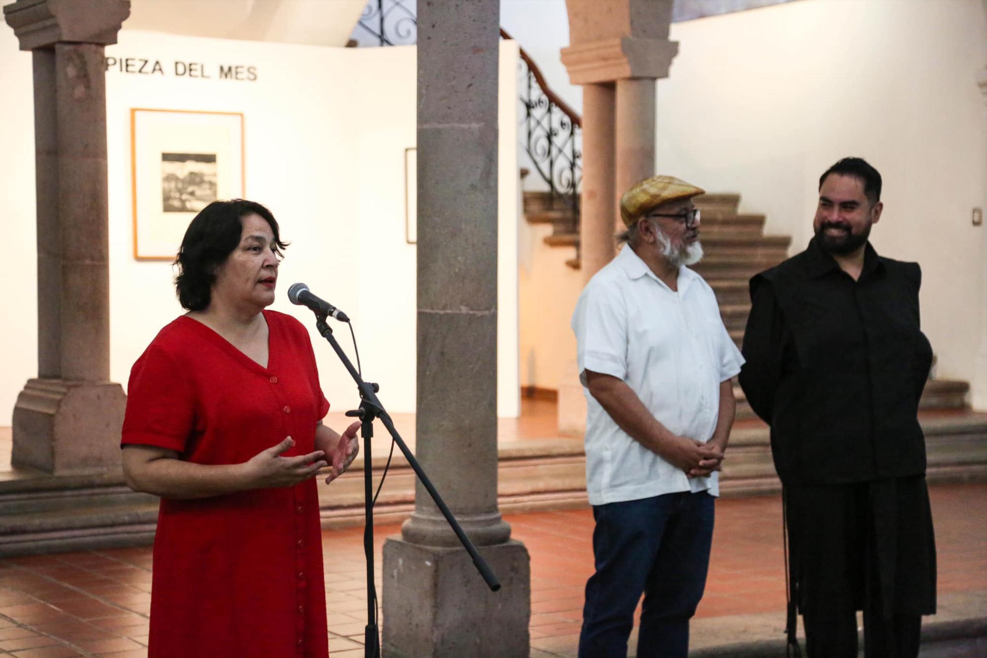 $!Inna Teresa Álvarez, Rodolfo Arriaga y Octavio Avendaño, autoridades de Cultura Sinaloa y Sonora.