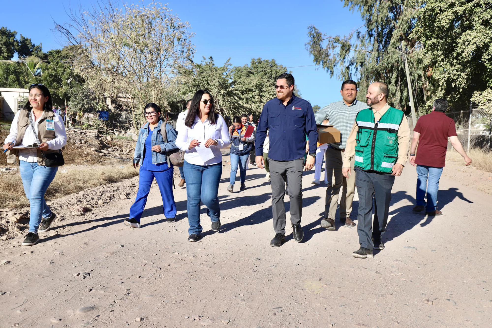 $!Acude Salud Sinaloa a revisar 100 cuarterías de Adolfo Ruiz Cortines y Juan José Ríos