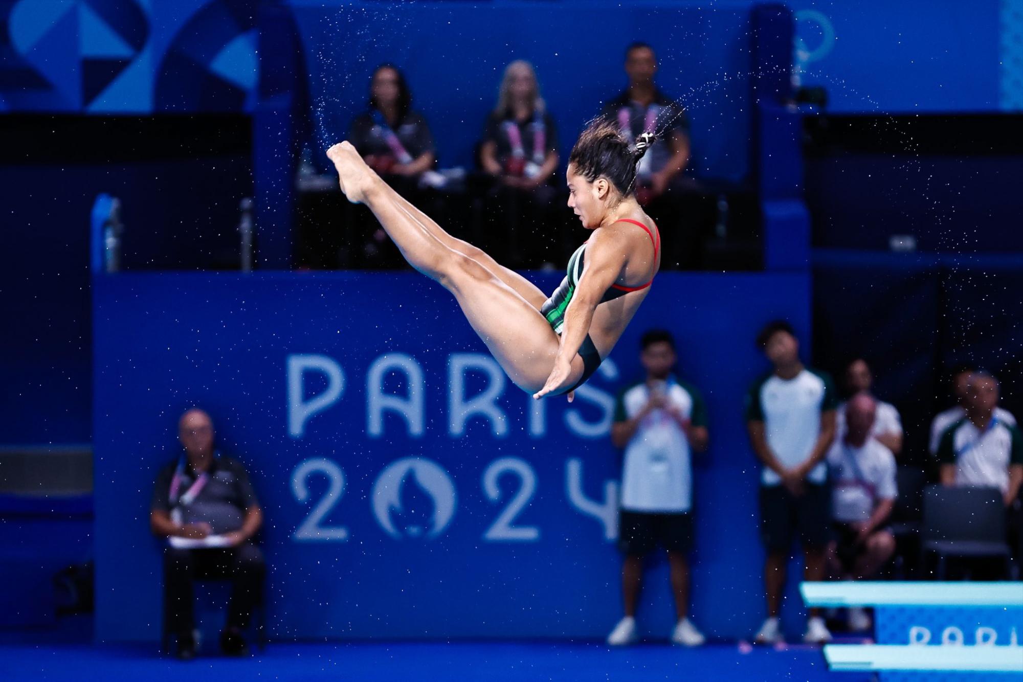 $!Alejandra Estudillo clasifica a la final de trampolín 3m; Aranza Vázquez queda fuera tras clavado de cero