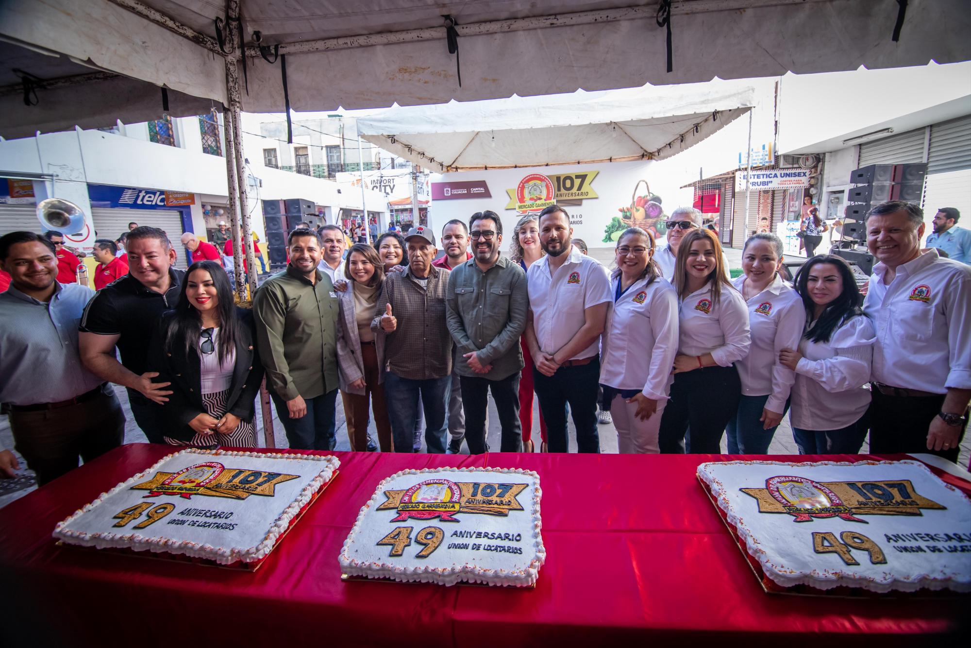 $!Celebran 107 Aniversario del Mercado Garmendia en Culiacán