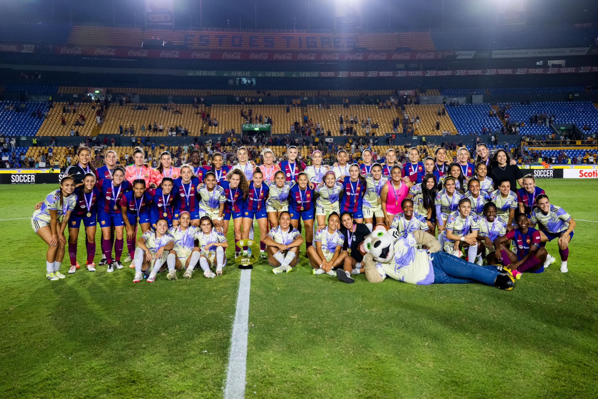 $!Barcelona Femenil gana por la mínima a Tigres