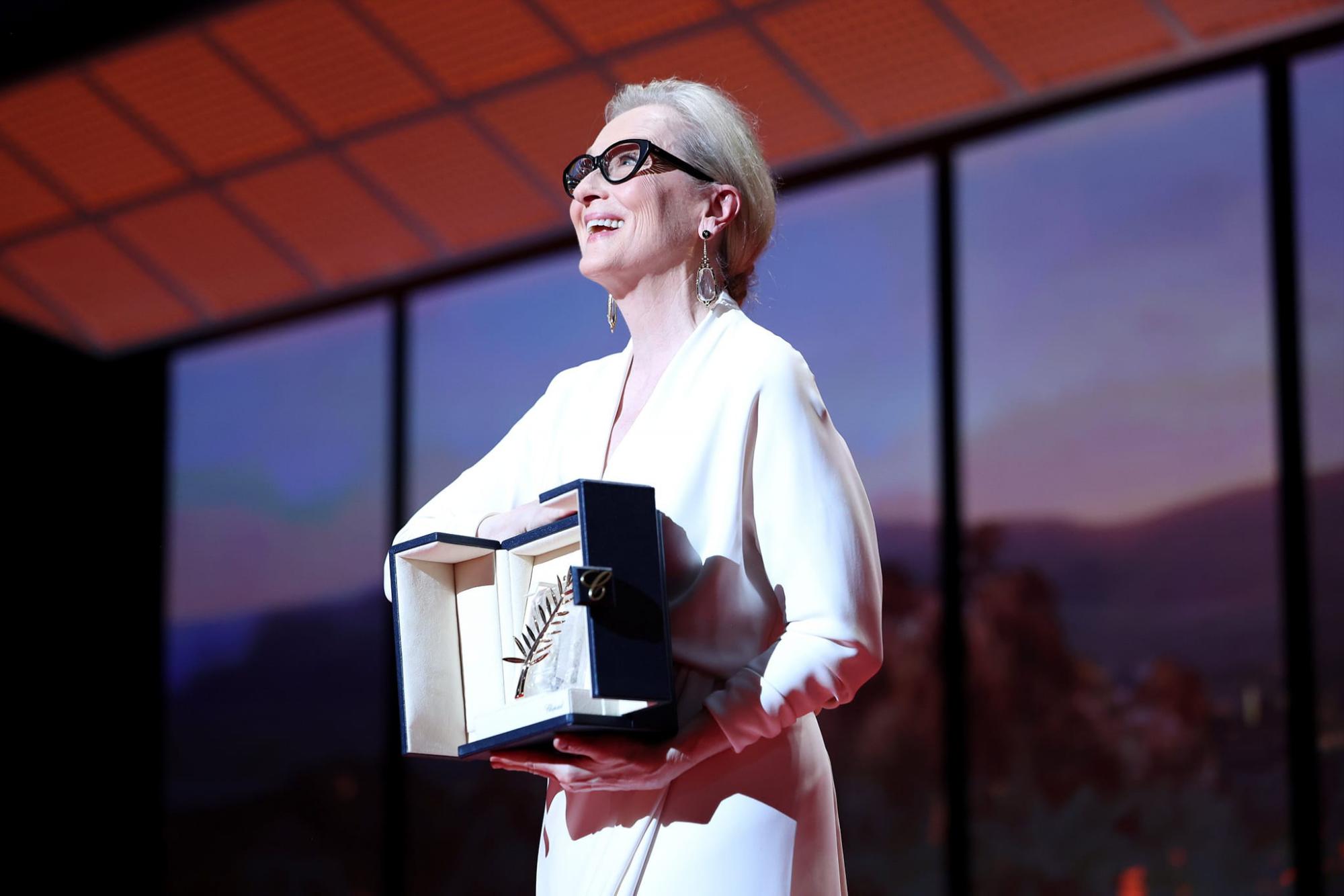 $!Reconoce Cannes a Meryl Streep con la ‘Palma de Oro’