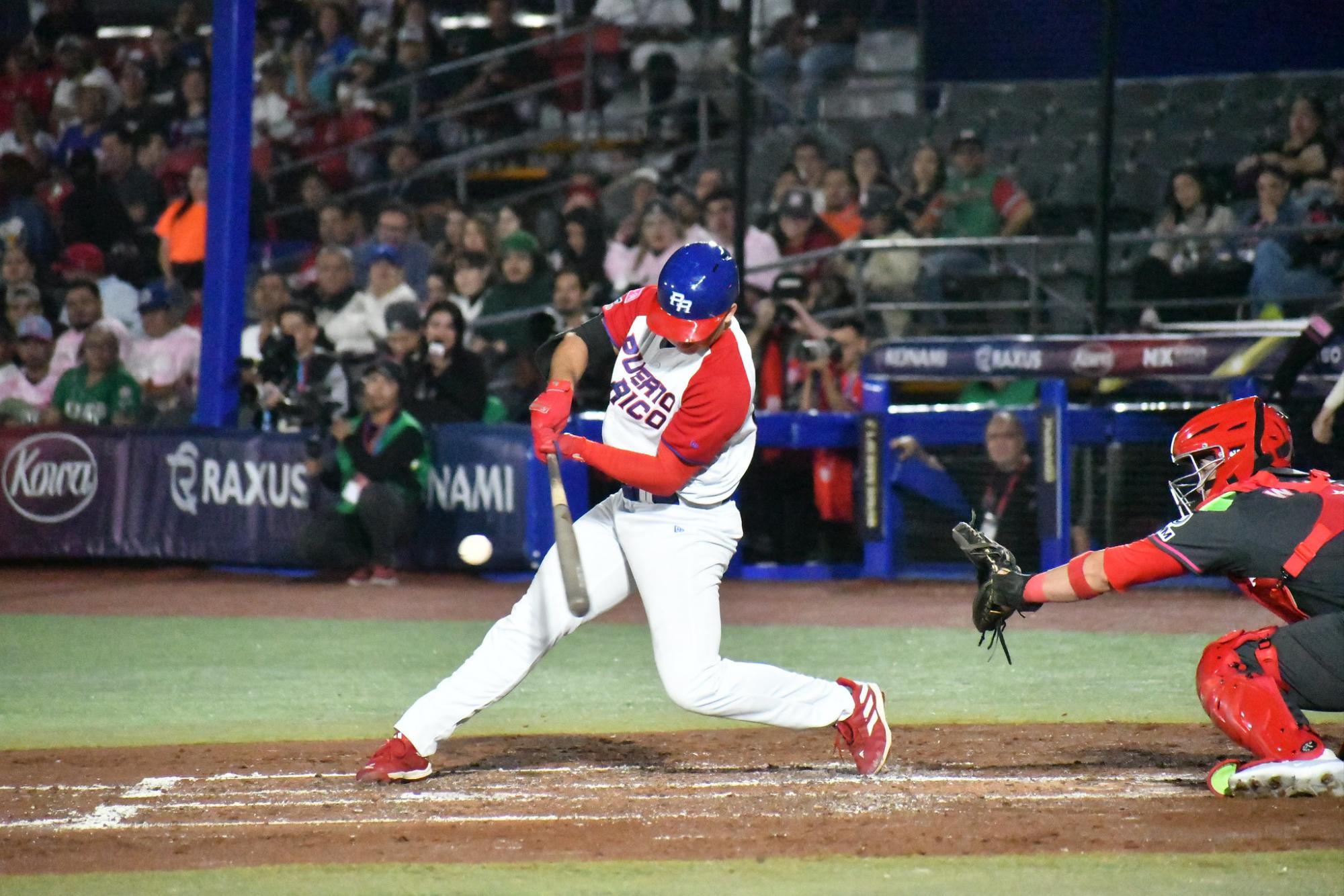 $!México se impone a Puerto Rico 7-5 en la segunda jornada del Premier12