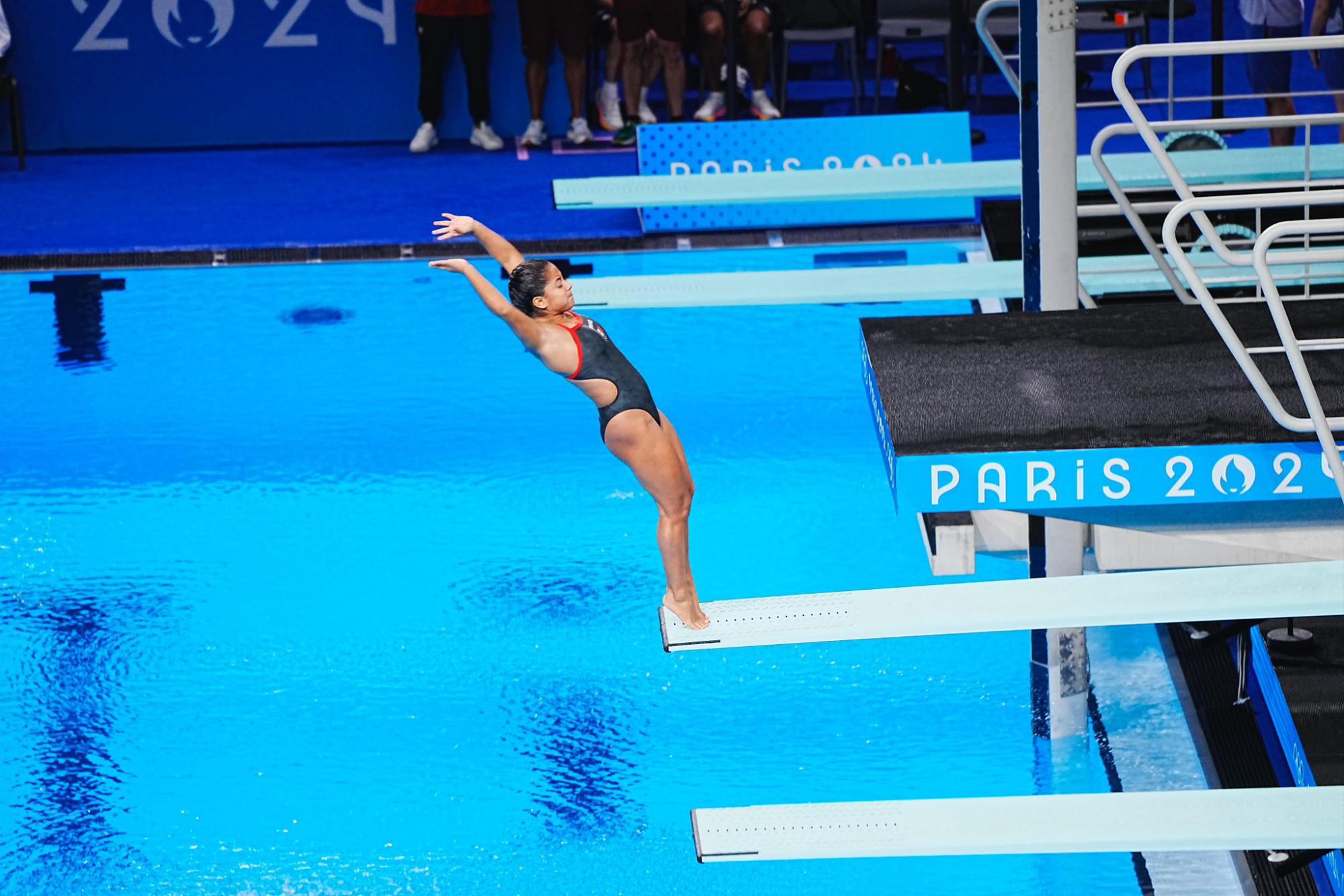 $!Alejandra Estudillo finaliza sexta en la final del trampolín 3m femenil