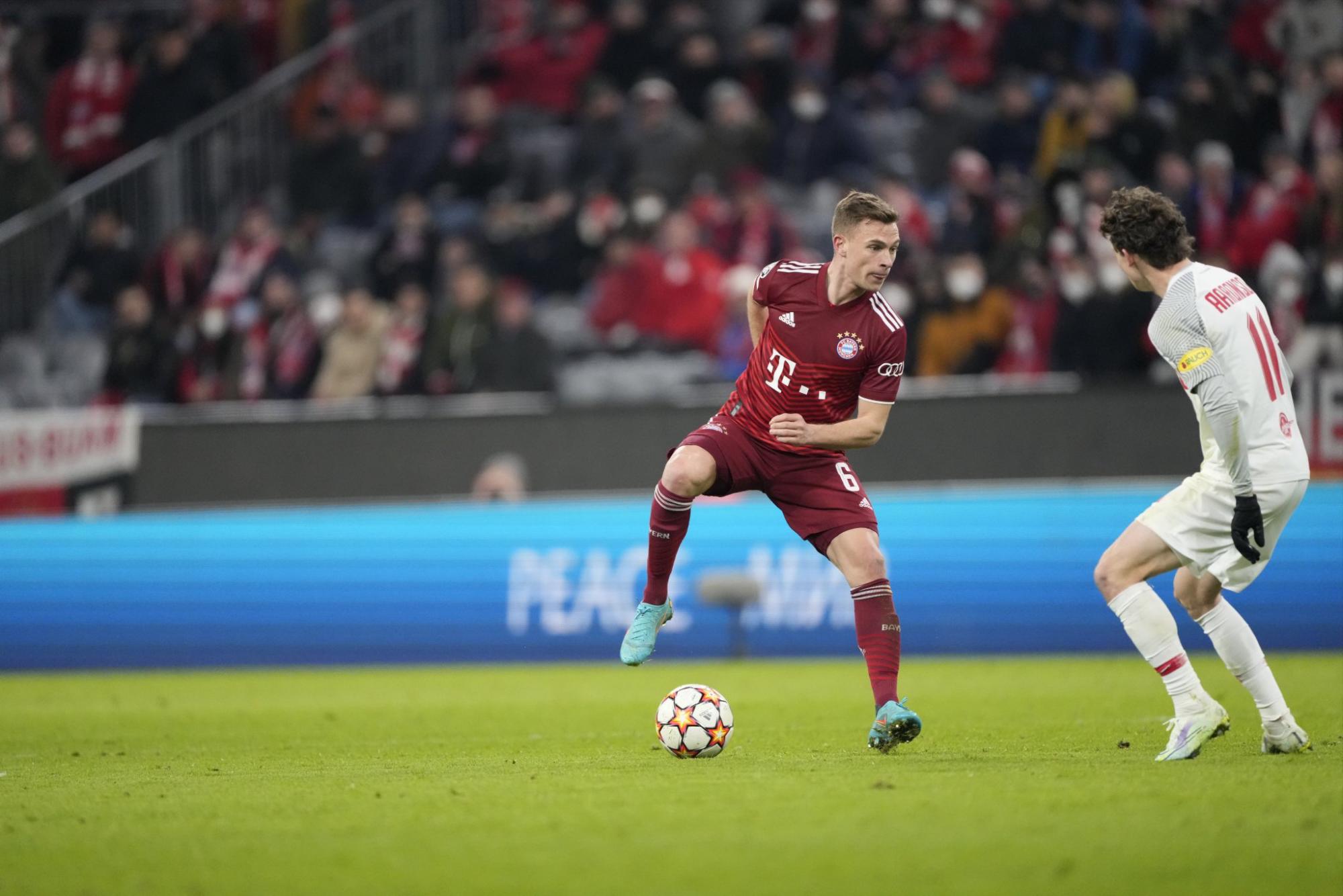 $!Robert Lewandowski fulmina al Salzburgo y mete al Bayern a los cuartos de final de la Champions