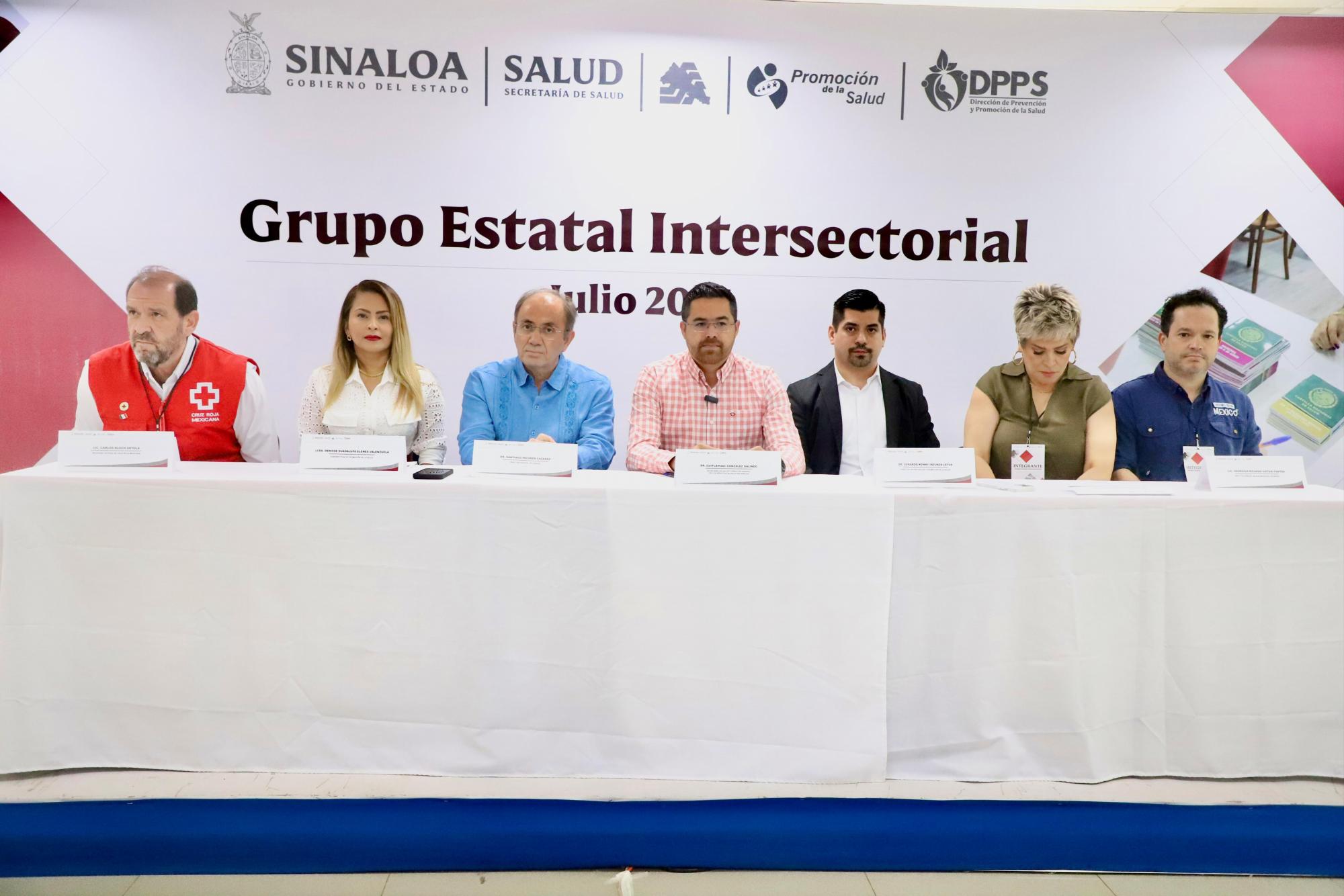 $!Sector público y privado conforma grupo para diseñar estrategias para atender la salud de sinaloenses