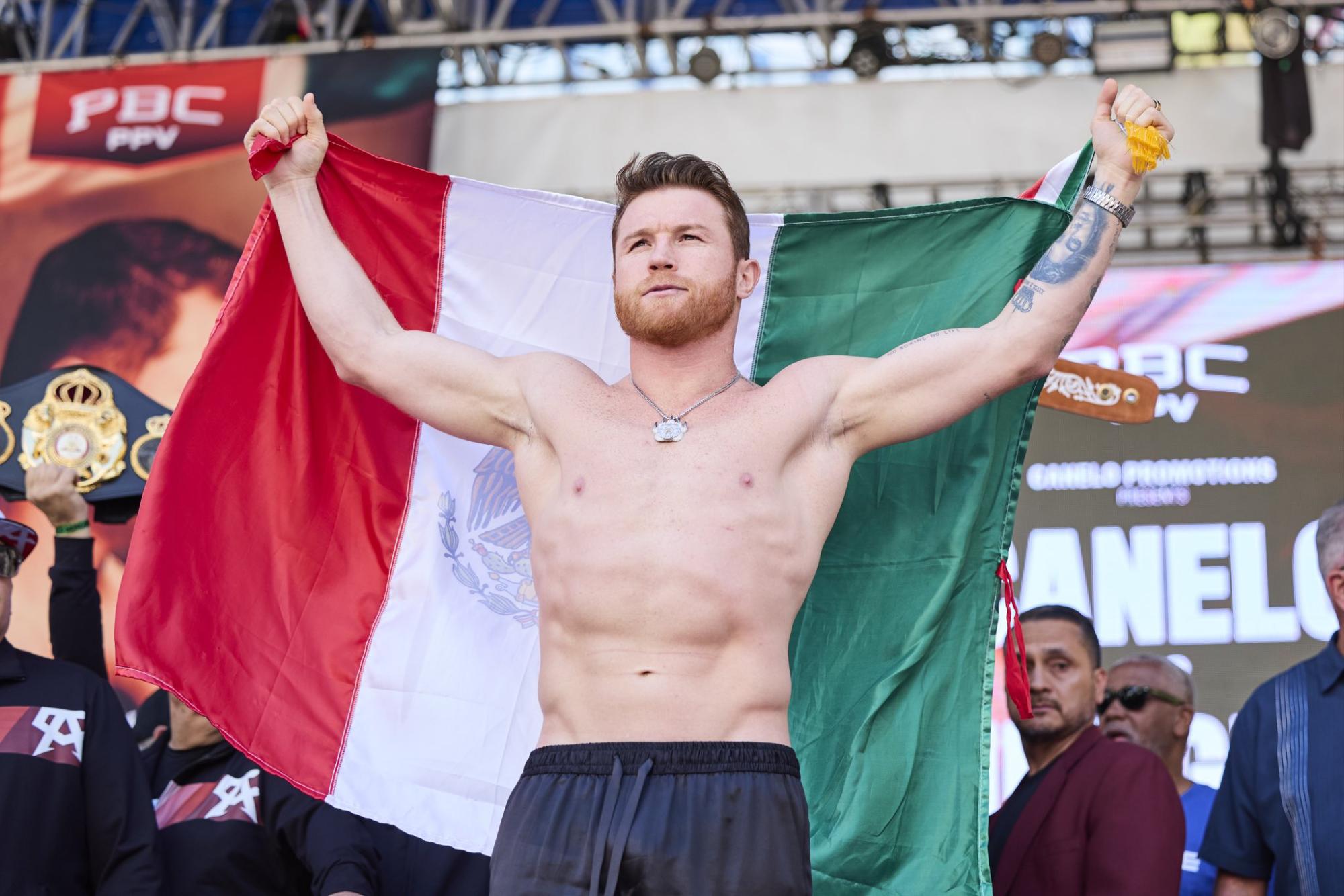 $!Canelo y Jaime Munguía vencen a la báscula