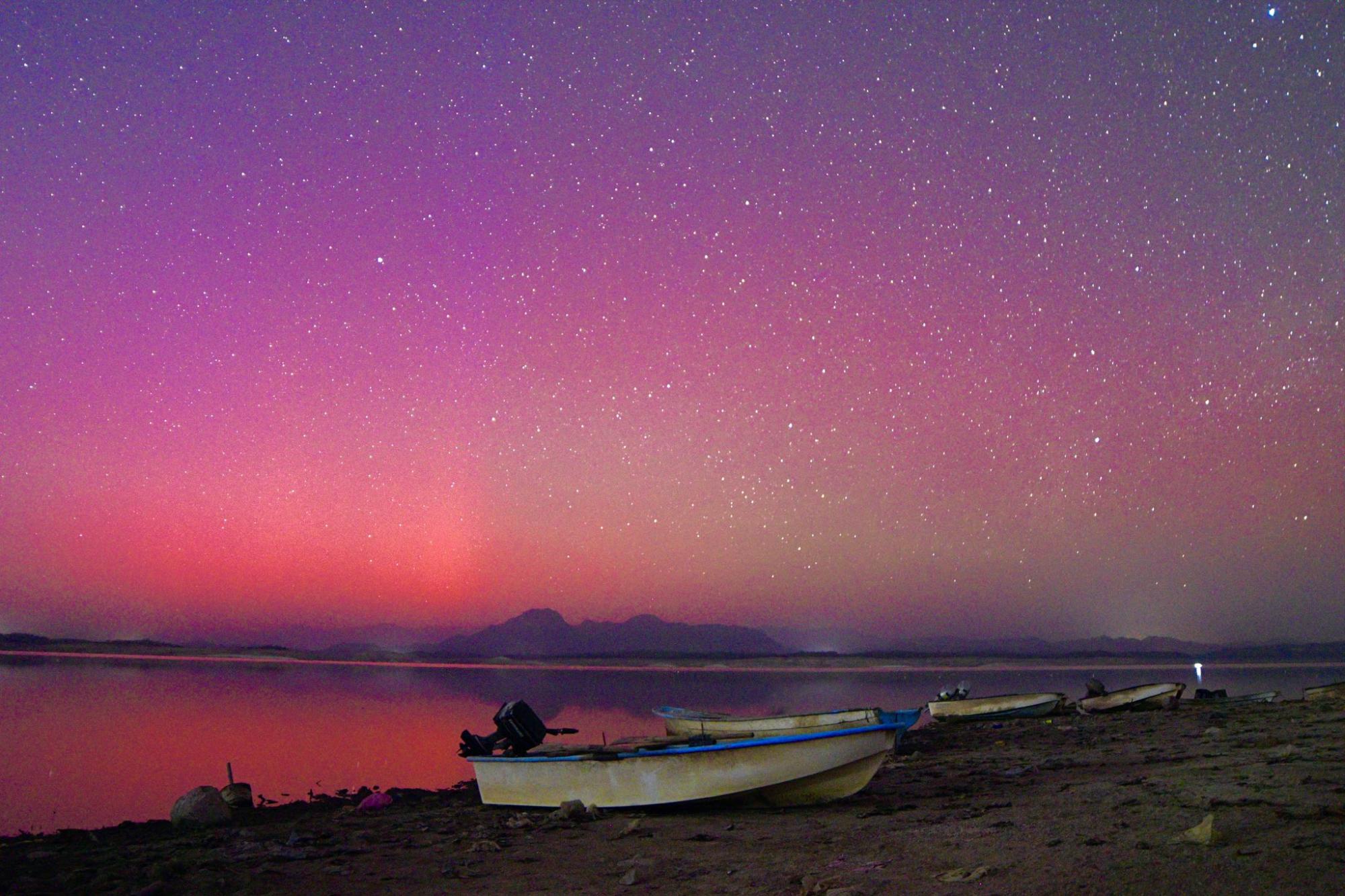 $!Auroras boreales brillan en los cielos de Sinaloa