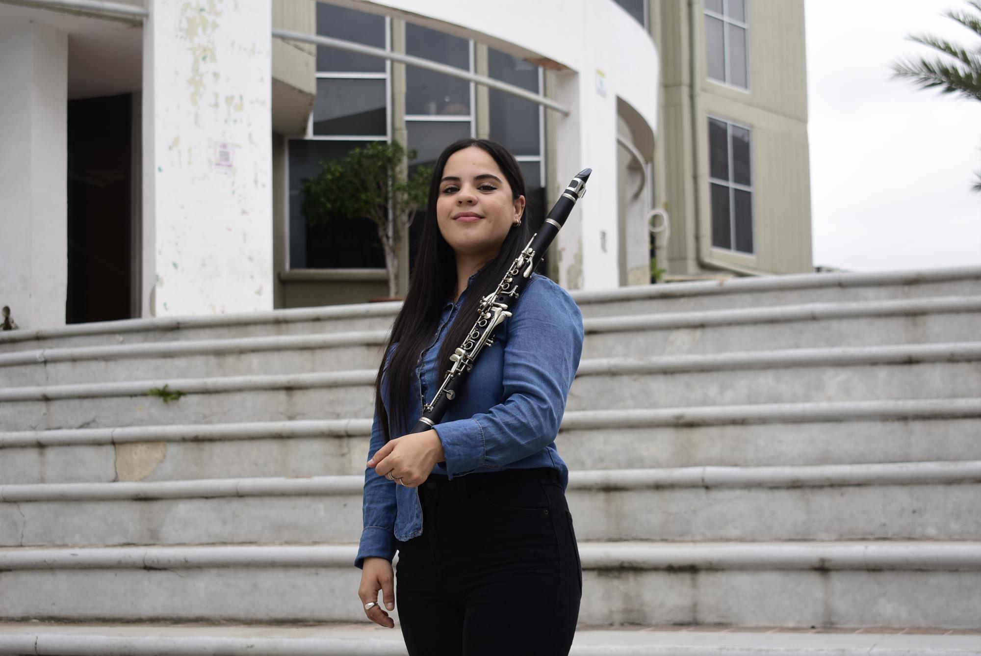 $!Es alumna de la Escuela Superior de Música del ISIC desde los 11 años.