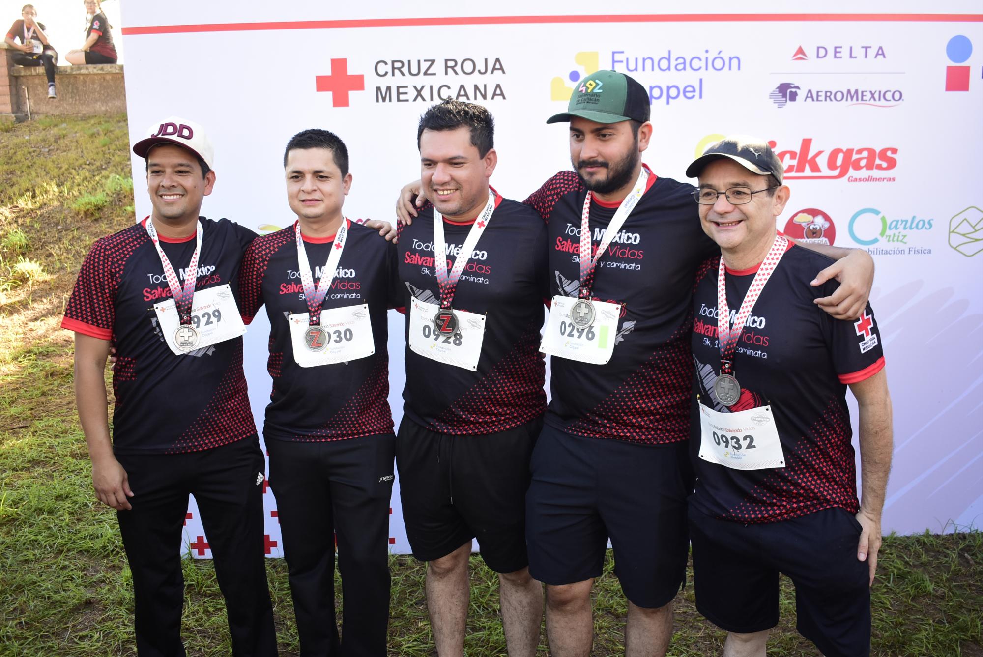 $!Cristian Espinoza, Hugo Hernández, Francisco Talamante, José Salomón y Diego Durán.