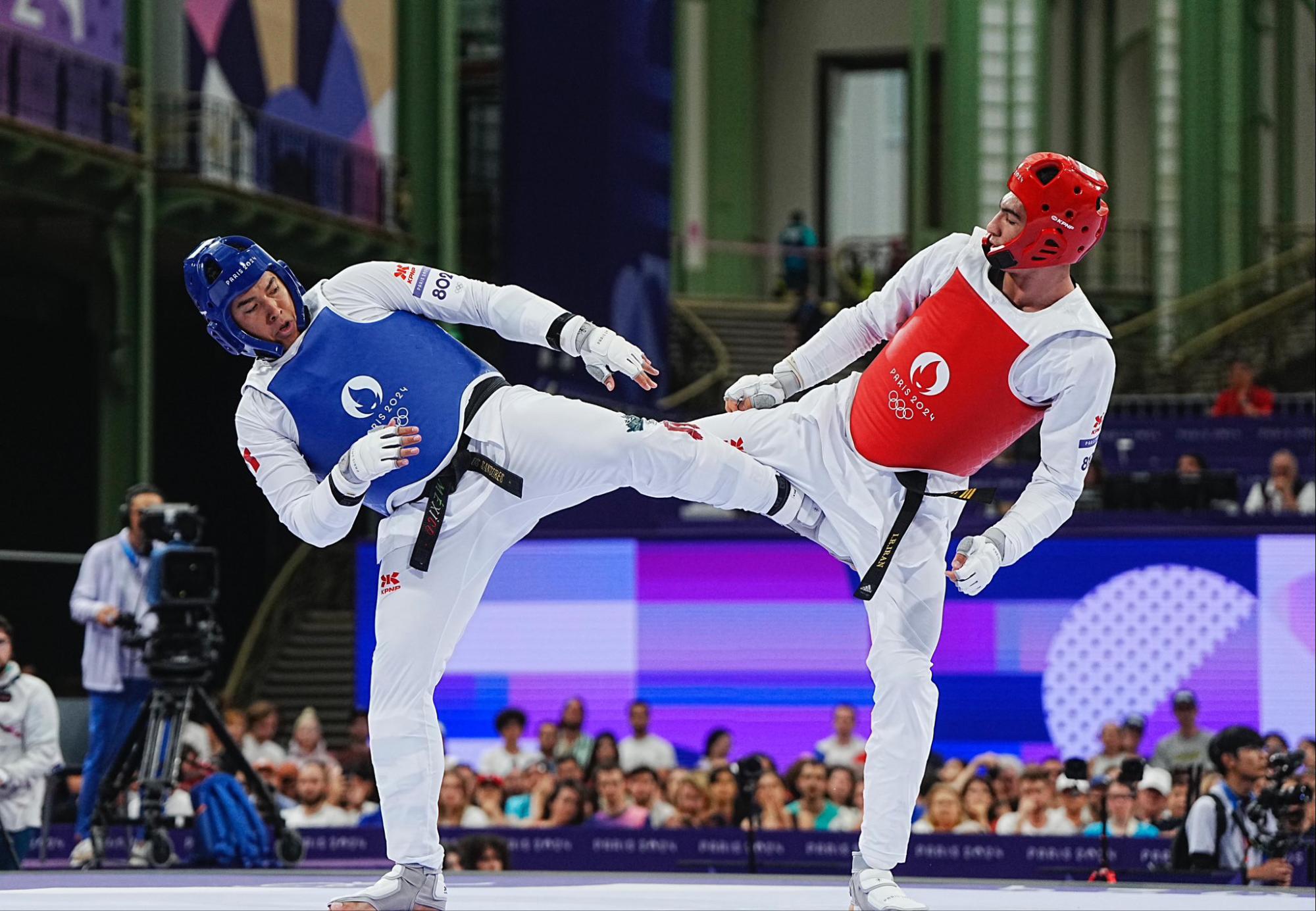 $!Carlos Sansores pierde el bronce en taekwondo en París 2024