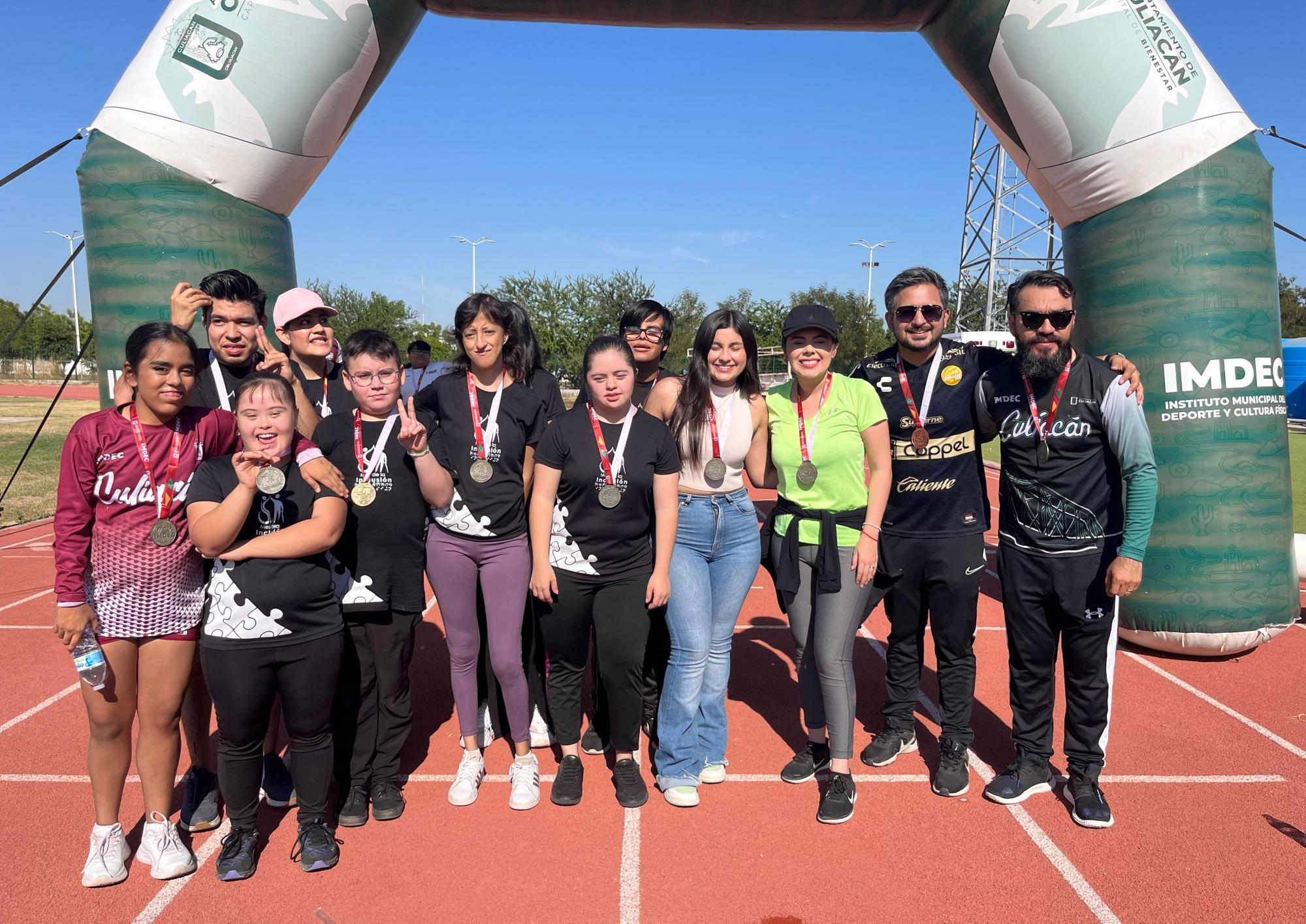 $!Celebran convivencia deportiva por la inclusión de personas con discapacidad, en Culiacán