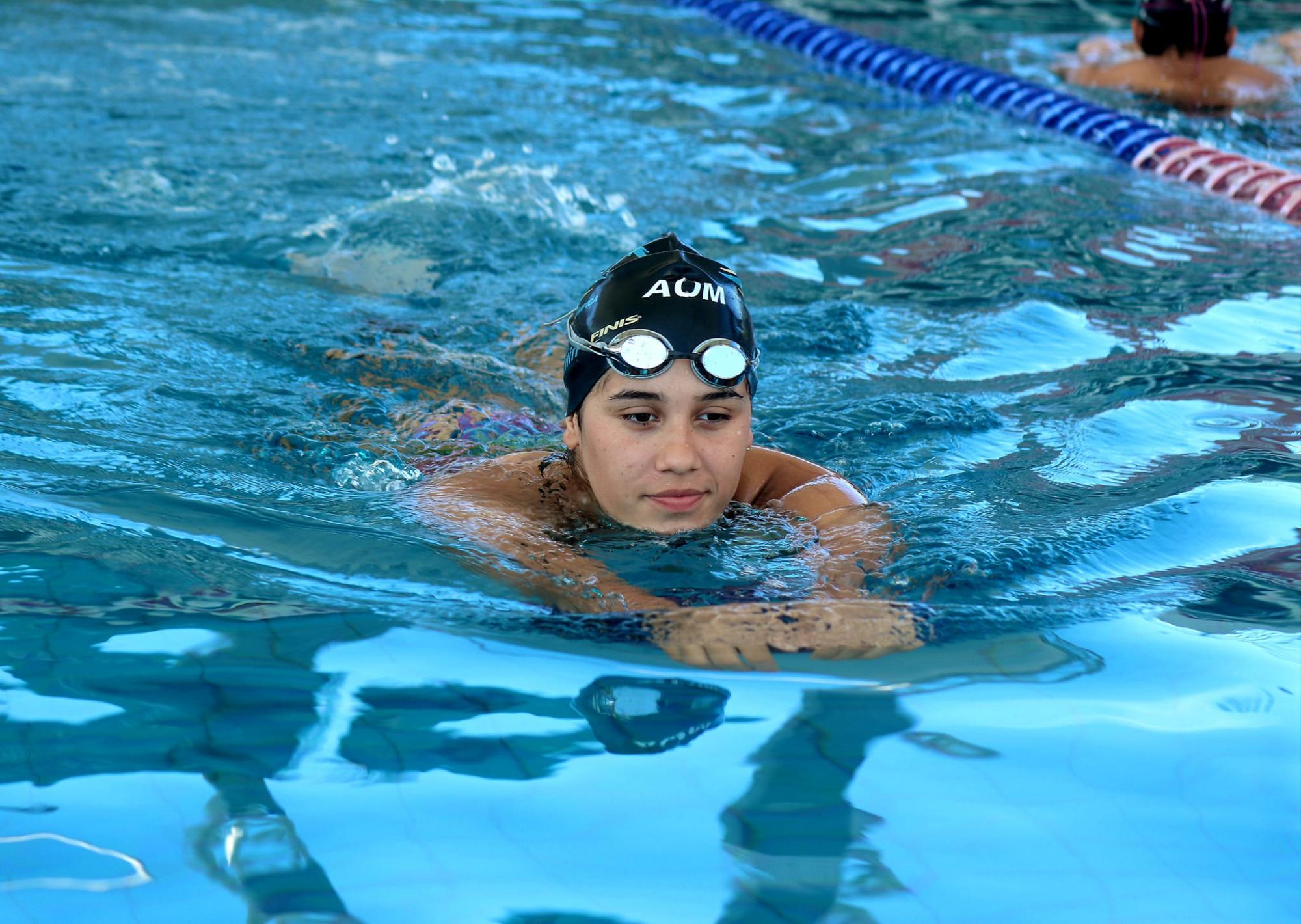 $!Aseguran Ana Camberos y Valeria Sánchez su boleto al Nacional de Natación de Curso Corto