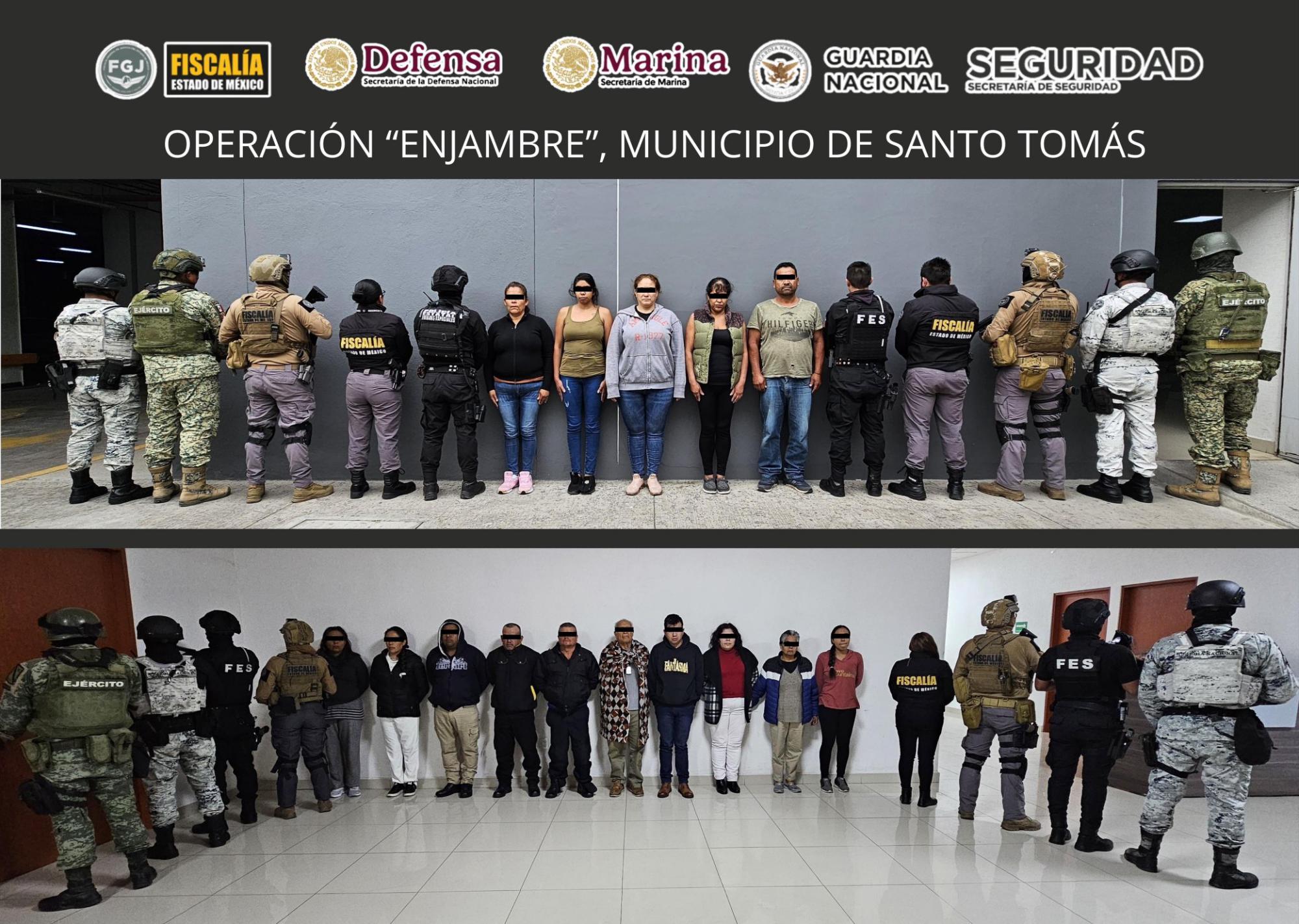 $!Dictan prisión preventiva justificada a 15 personas por impedir detención de alcalde de Santo Tomás de los Plátanos, Edomex