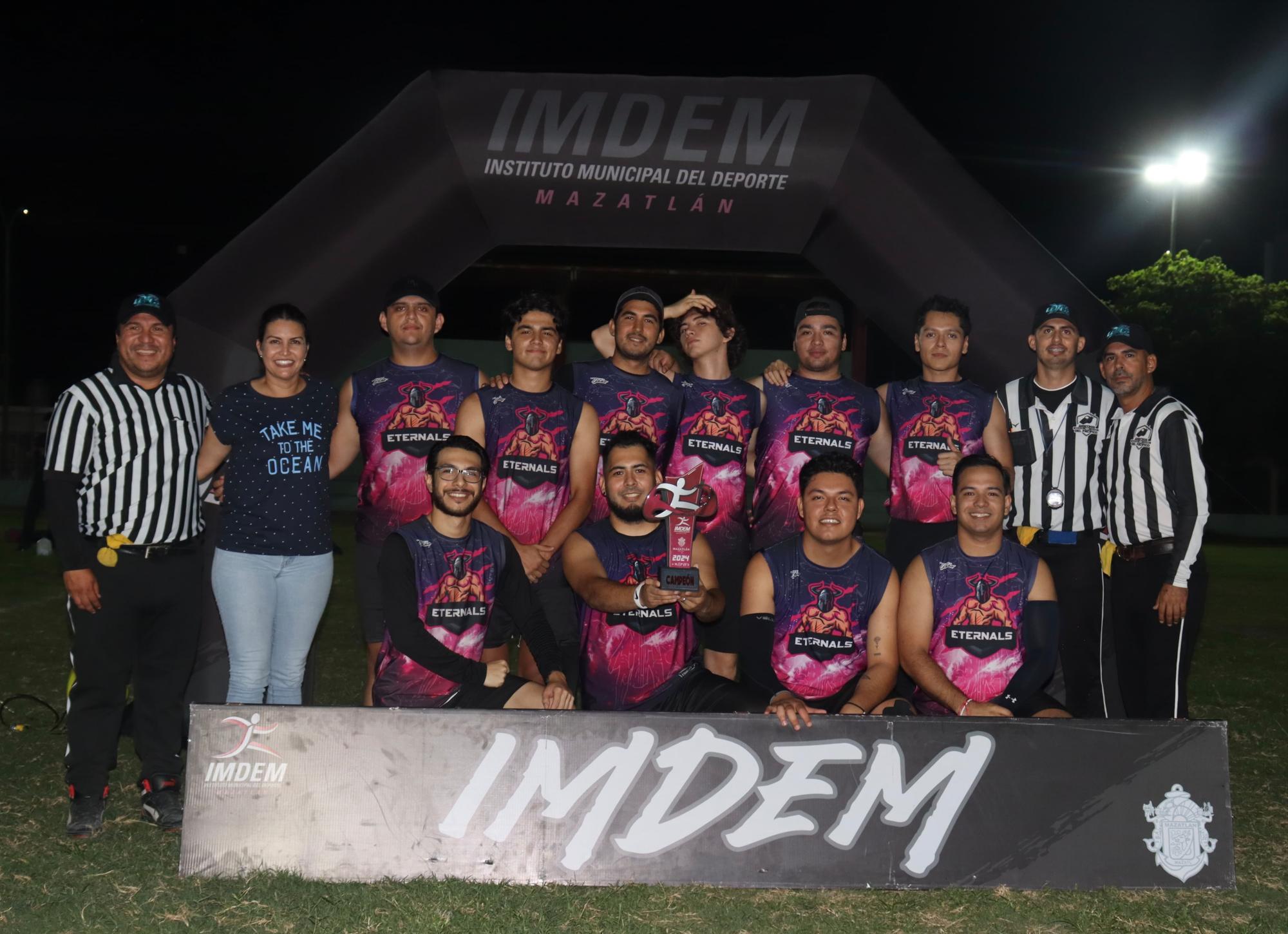 $!Premian a lo mejor de la Liga Flag Mazatlán