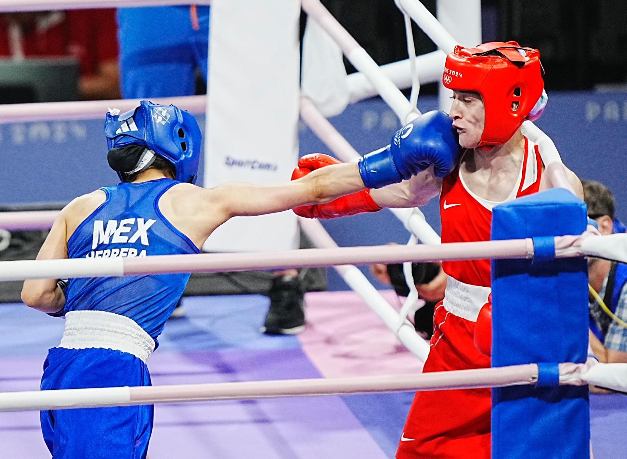 $!Mexicana Fátima Herrera se despide del boxeo en París 2024