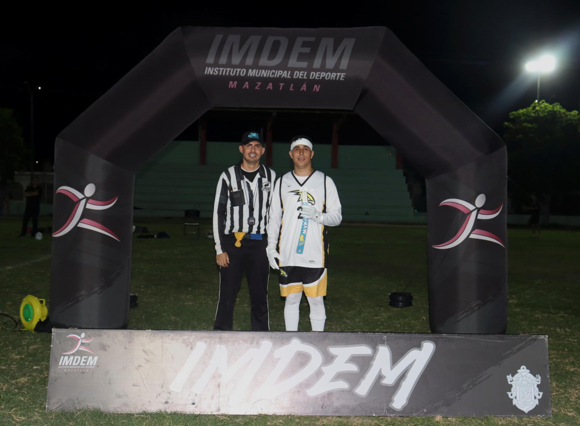 $!Premian a lo mejor de la Liga Flag Mazatlán