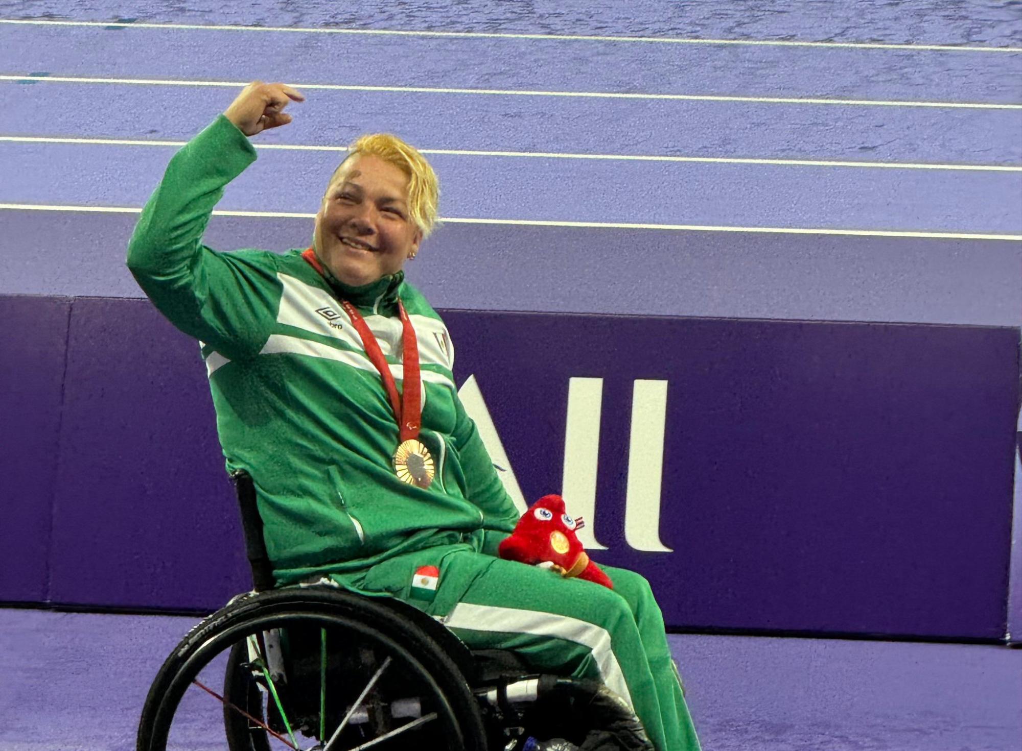 $!‘Esta medalla de bronce me sabe a oro’: Mazatleca Rosa María Guerrero