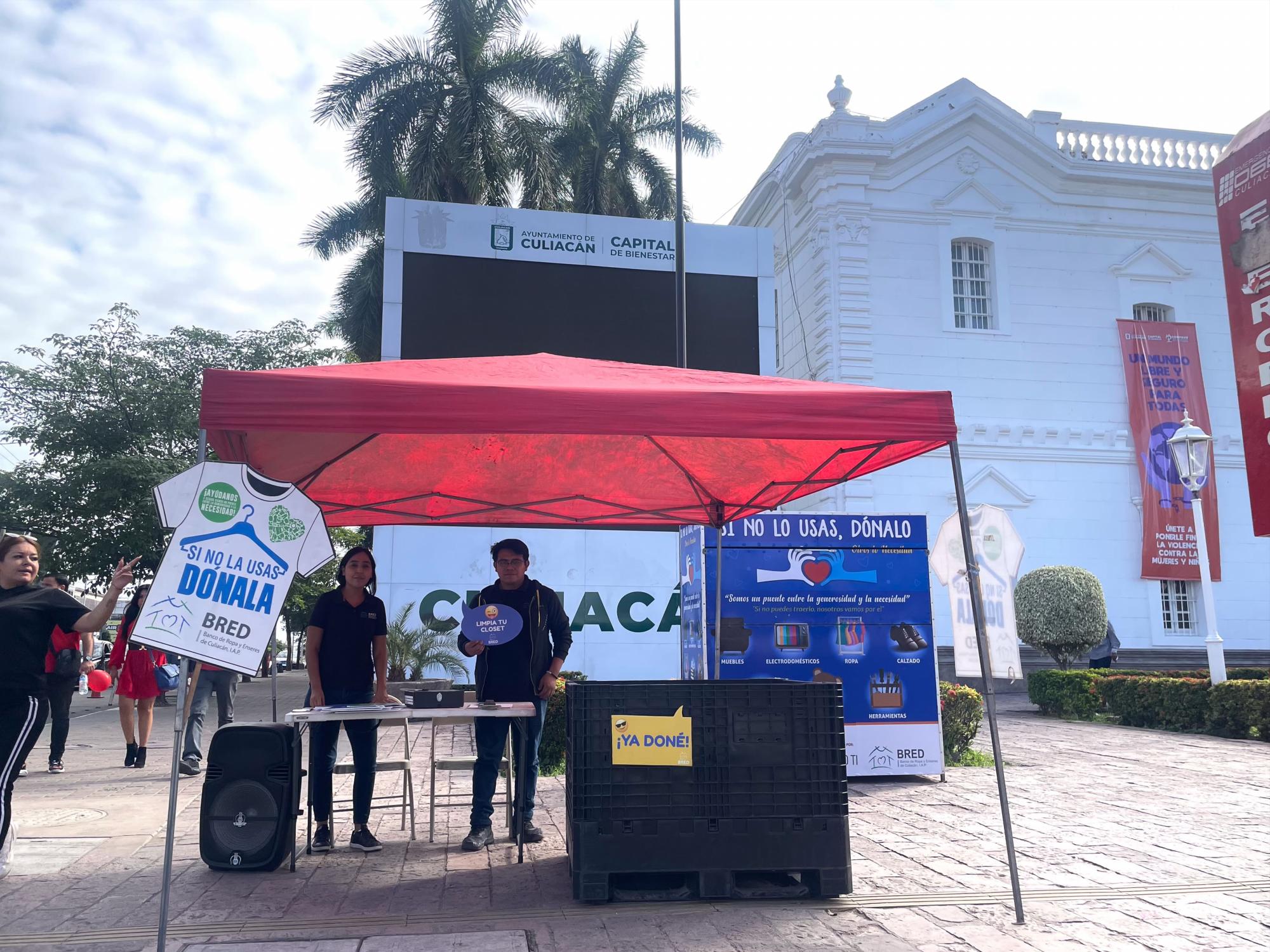 $!El centro de acopio oficial es en el Ayuntamiento de Culiacán.