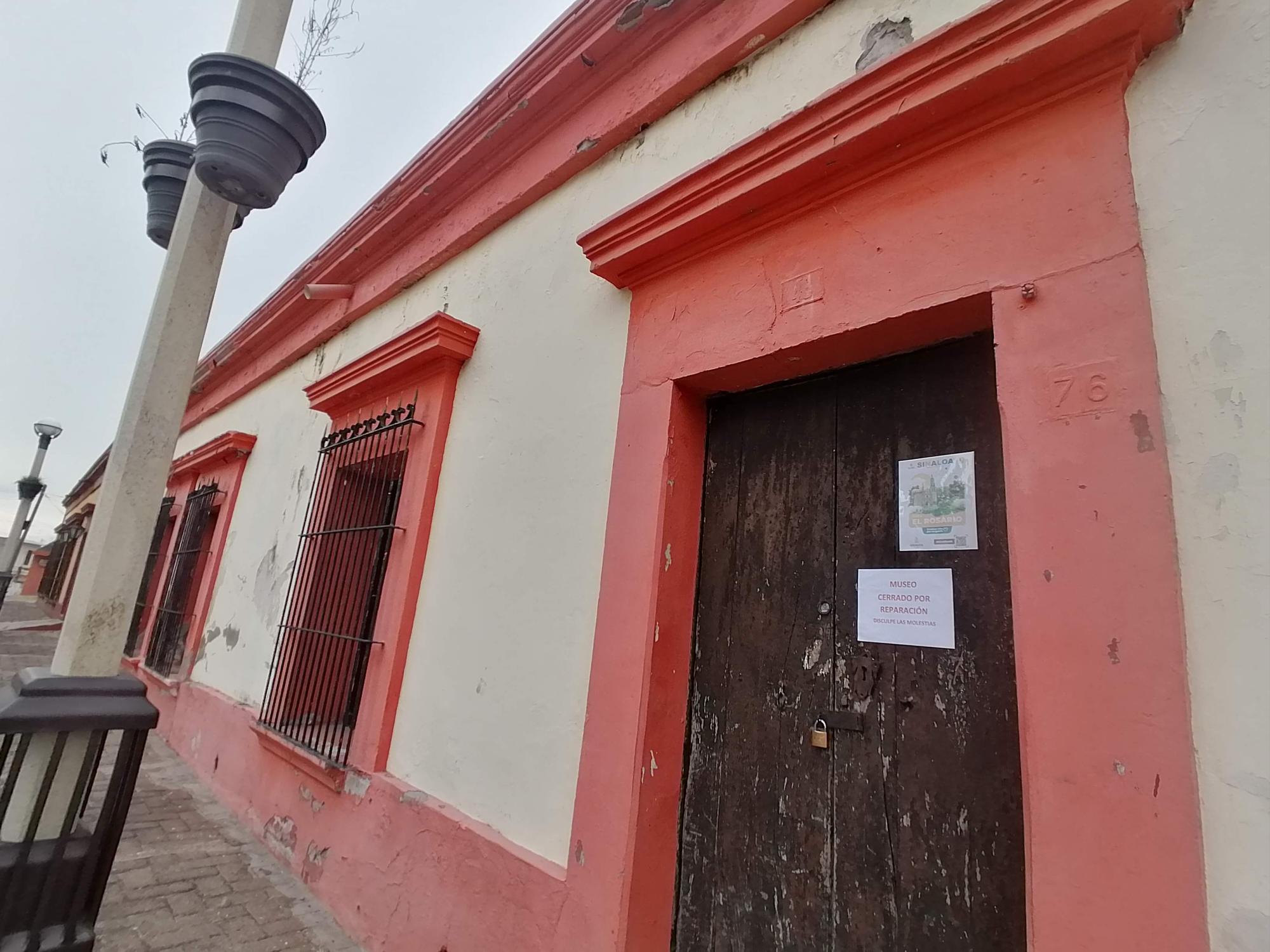 $!Anuncian con letrero cierre del Museo Lola Beltrán, en plena temporada vacacional