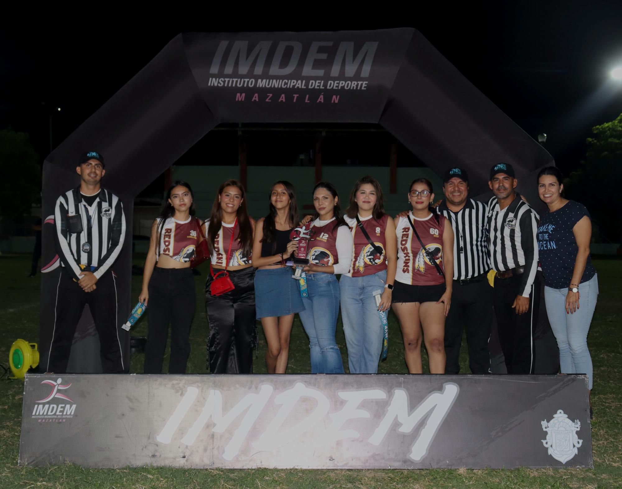 $!Premian a lo mejor de la Liga Flag Mazatlán