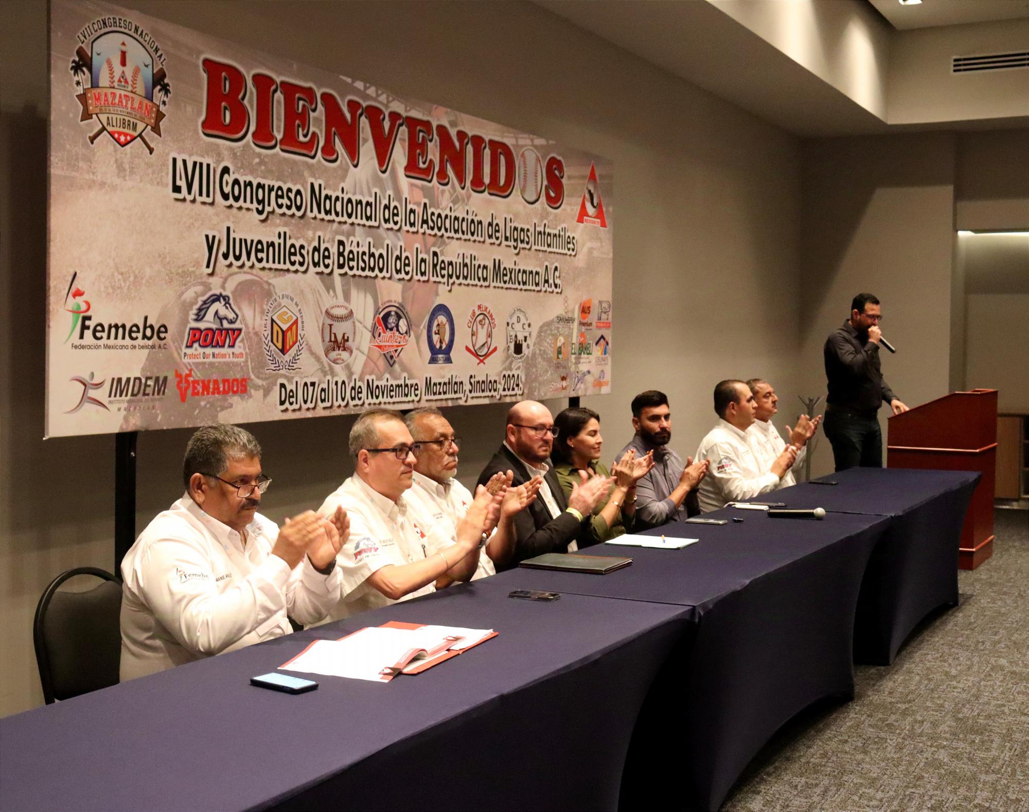 $!Inauguran Congreso Nacional de Beisbol Infantil en Mazatlán