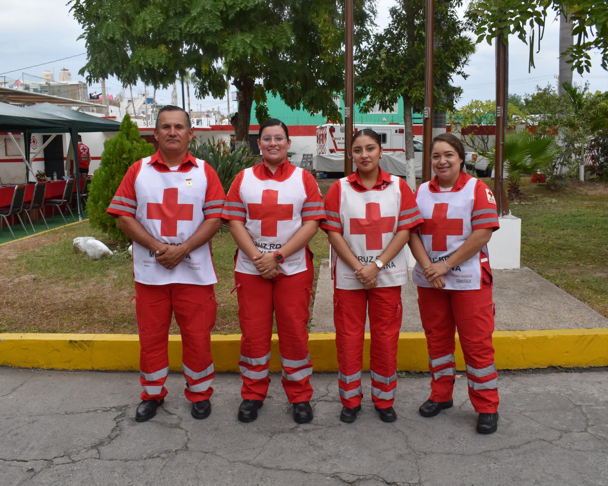 $!Reconocen labor humanitaria de voluntarios de la Cruz Roja, en Mazatlán