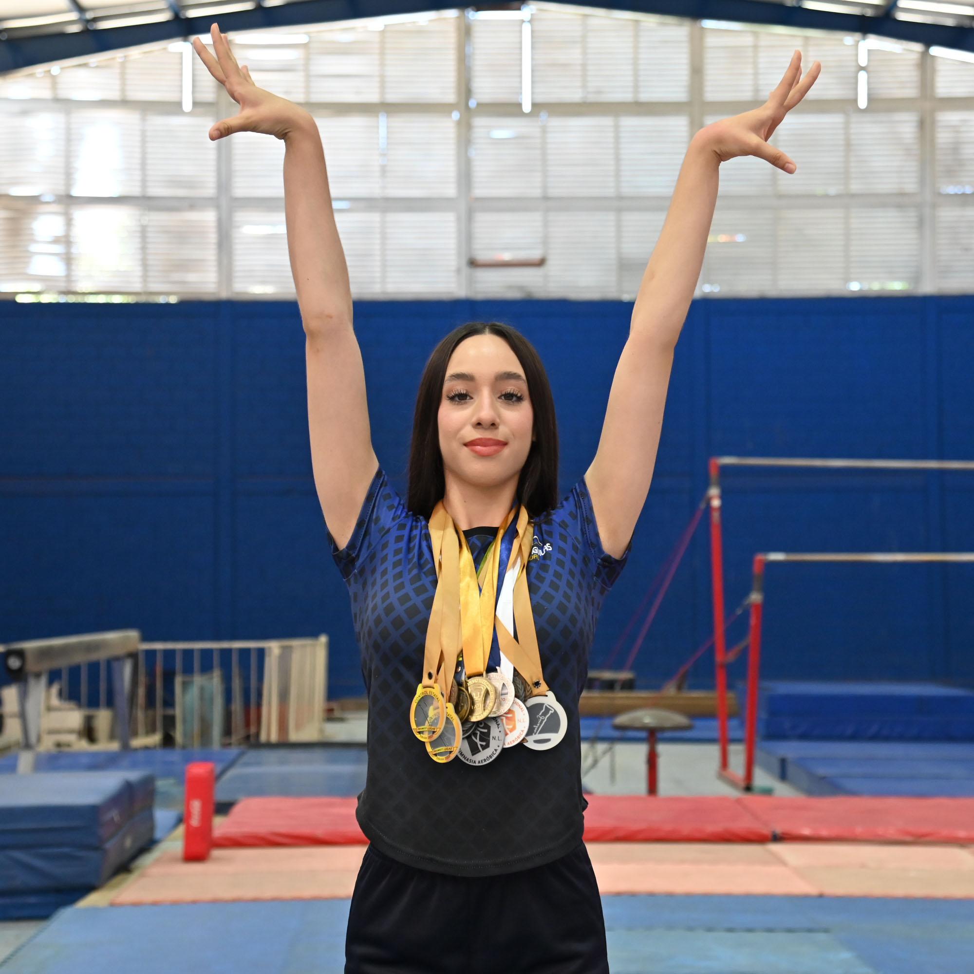 $!Frida Ortiz, preparada para el Campeonato Nacional de Gimnasia Aeróbica