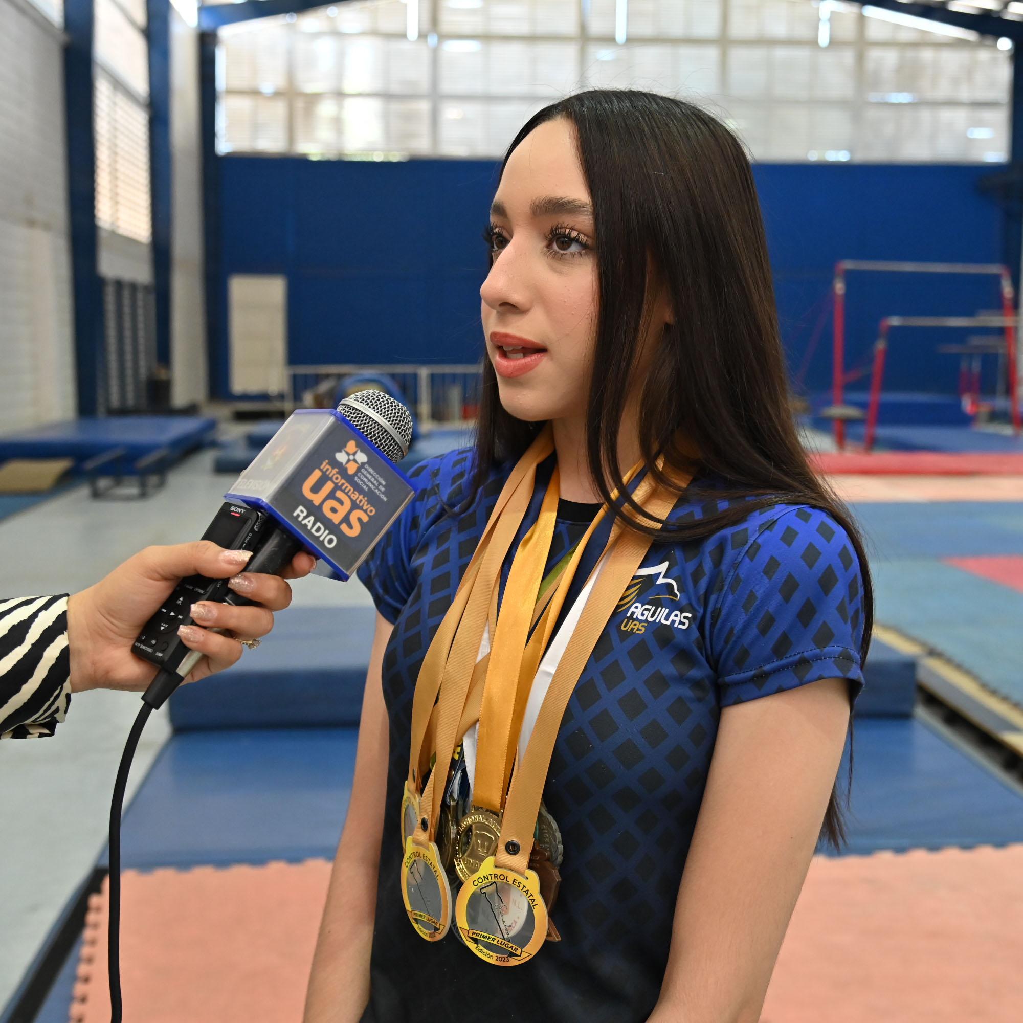 $!Frida Ortiz, preparada para el Campeonato Nacional de Gimnasia Aeróbica