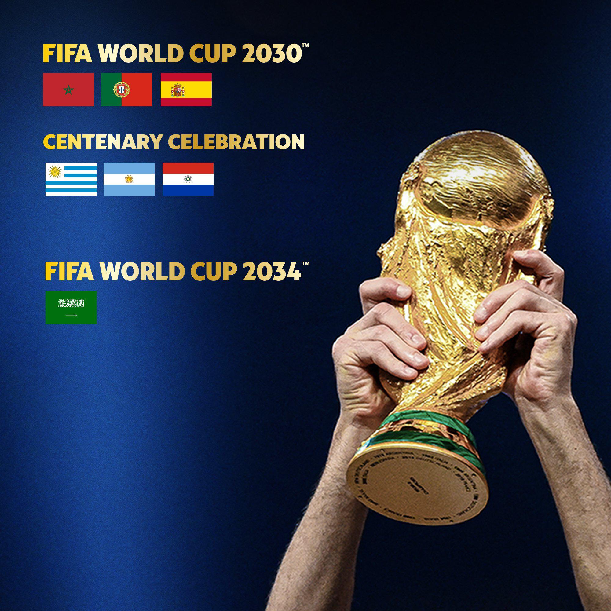 $!FIFA confirma las sedes de los Mundiales 2030 y 2034