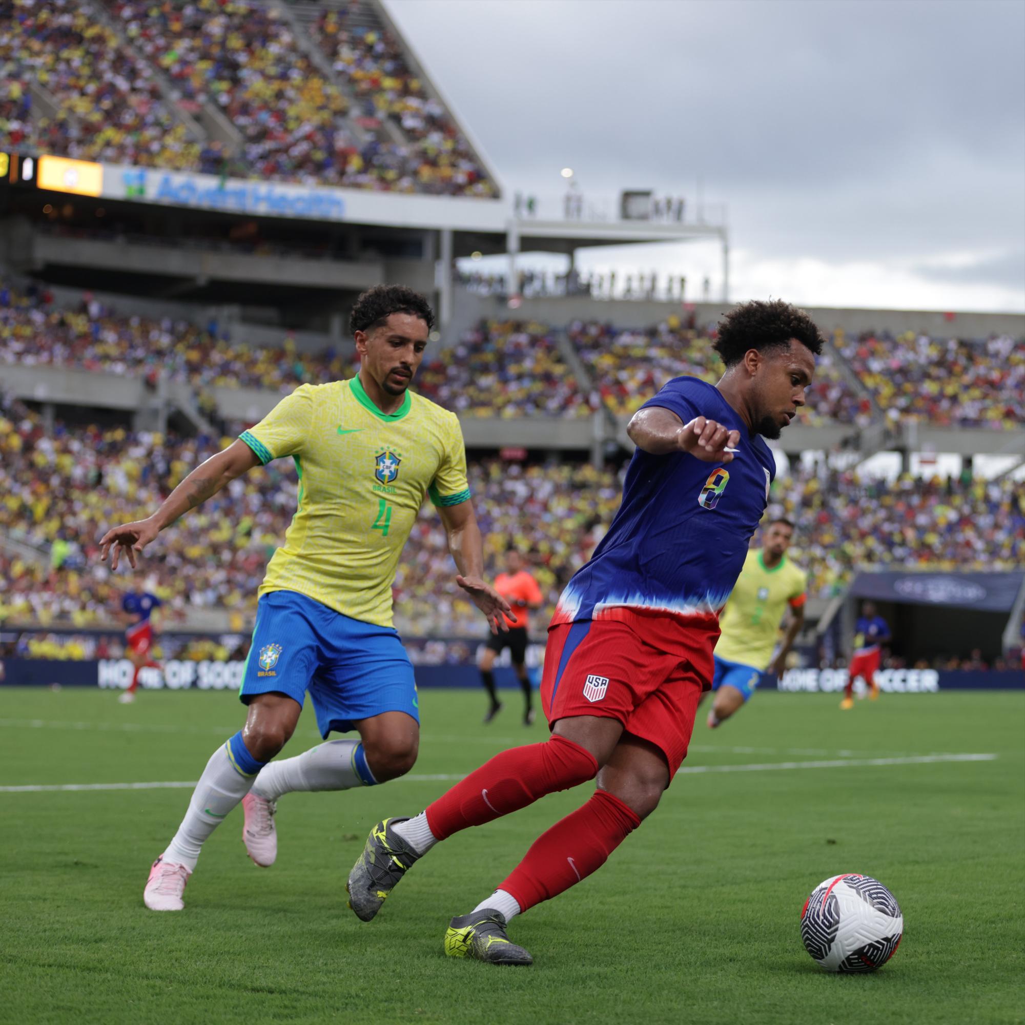 $!Estados Unidos le saca el empate a Brasil