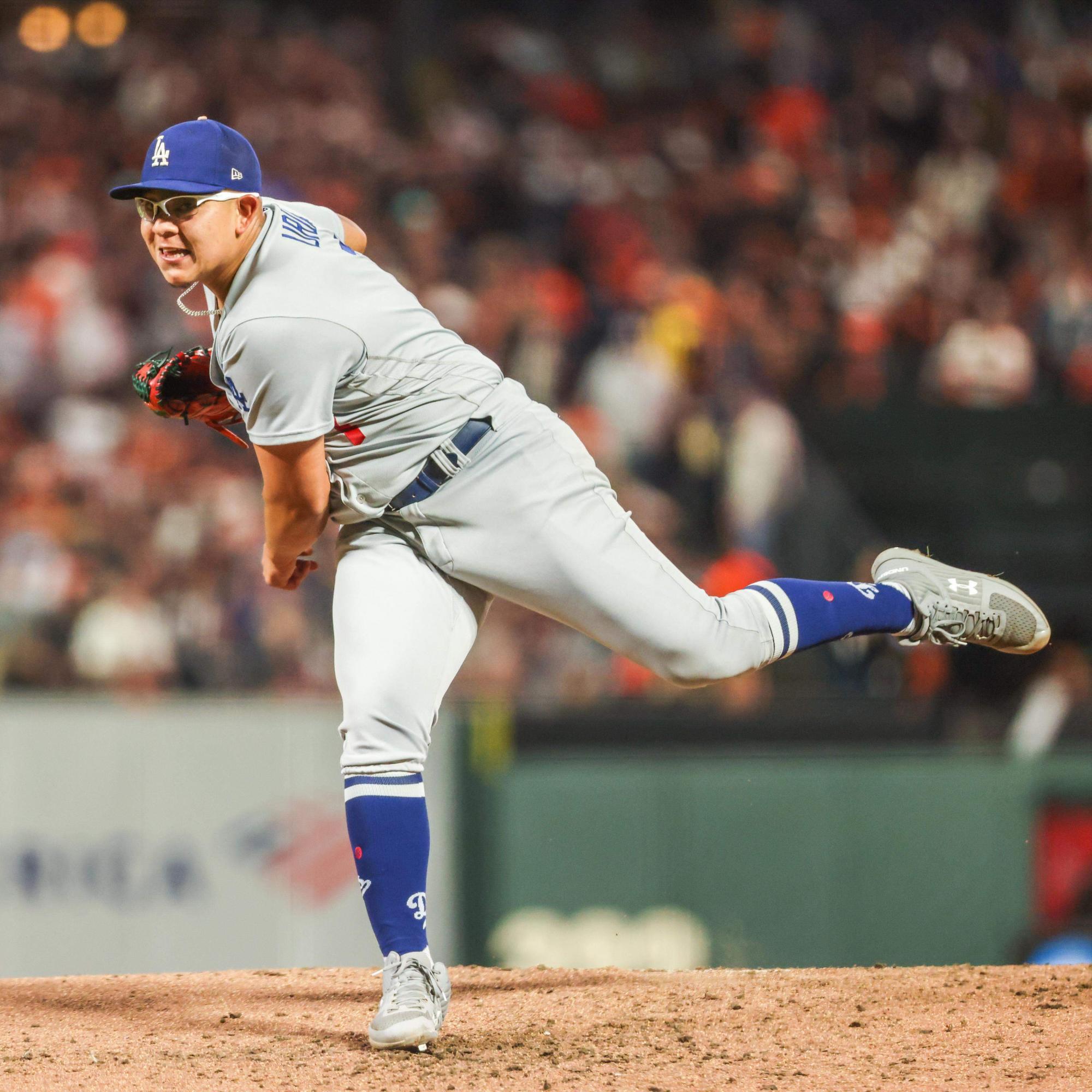 $!Dodgers vence a Gigantes y avanza a la Serie de Campeonato de la LN; Julio Urías lanza cuatro entradas