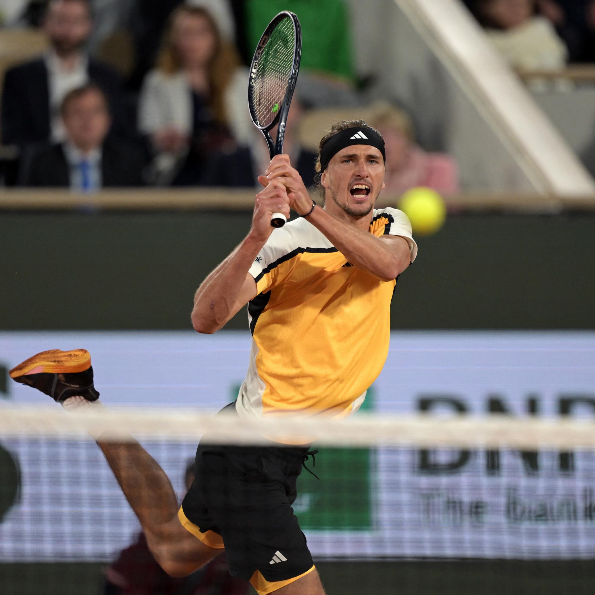 $!Zverev escapa hacia sus cuartas semifinales consecutivas en Roland Garros