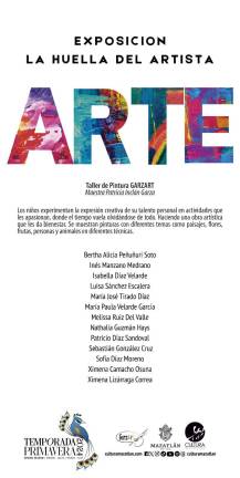 Invitan a la inauguración de la exposición Goce Arte ‘La huella del artista’