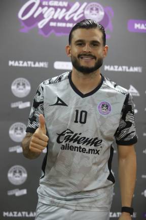 Nicolás Benedetti espera que Mazatlán FC sea protagonista en el Clausura 2025.