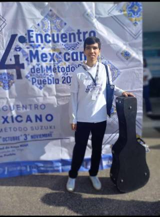 Participa el sinaloense Óscar Alberto Leyva en el Encuentro Mexicano de Método Suzuki