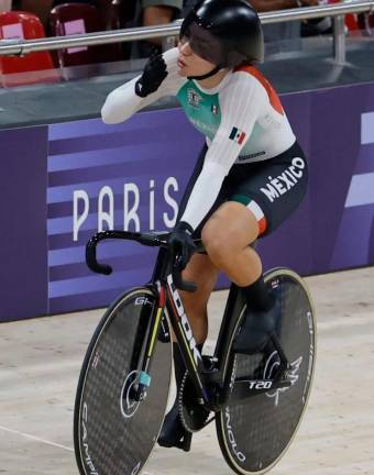 Luz Daniela Gaxiola tras la final de Keirin: ‘Feliz de que pudieran emocionarse por un podio’