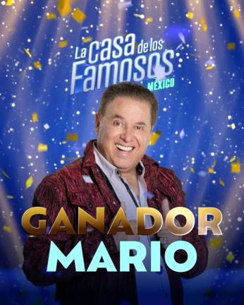 Mario Bezares fue el ganador de ‘La Casa de los Famosos México’.