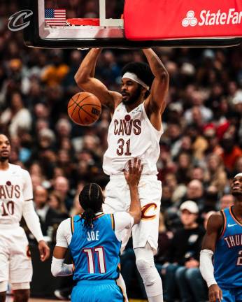 Los Cavaliers frenan a los Thunder en un duelo de titanes