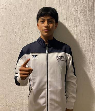 Se alista mazatleco Nery Frías para su debut con la Selección Mexicana de Poomsae