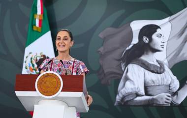 La Presidenta Claudia Sheinbaum Pardo acusa que en la Corte hay ministros que buscan frenar la elección judicial.