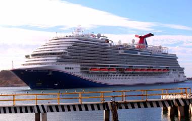 El Carnival Panorama atracó este miércoles en Mazatlán, marcando el último de los 13 barcos que llegaron durante enero.