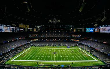 El Caesars Superdome de Nueva Orleans.