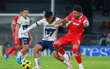 Pumas y Toluca empatan.