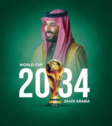 Arabia Saudita será la sede en 2034.